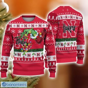NCAA Louisville Cardinals Grinch Cold Ugly Christmas Sweater For