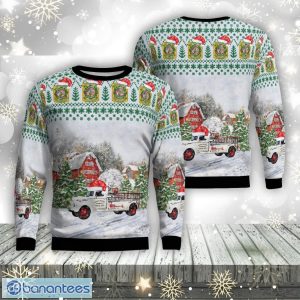 Franklintown, York County, Pennsylvania, Franklintown Community Fire Co Christmas Ugly Sweater 3d Xmas Gifty Gift Product Photo 1