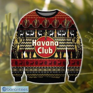 Havana Club 3D Ugly Christmas Sweater Christmas Gift Product Photo 1