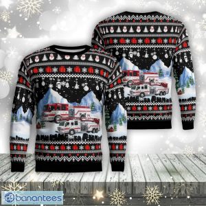 Fort Smith, Arkansas, Fort Smith Fire Department Aop Ugly Sweater Family Gift Product Photo 1