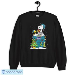 Snoopy And Woodstock Charlotte Hornets Merry Christmas sweater - Unisex Crewneck Sweatshirt