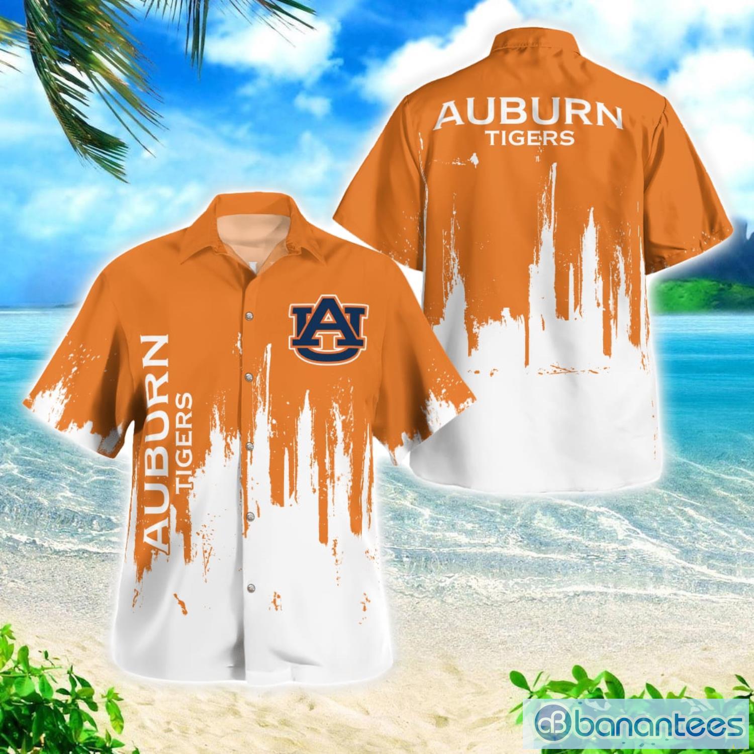 Auburn Tigers Map Teams New Arrivals Hawaiian Shirt Gift Men And