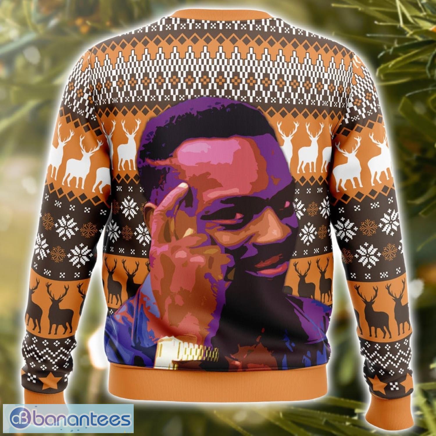 Roll Safe Meme Ugly Christmas Sweater Anime Ape 2023 Gift For Men And Women  - Binteez