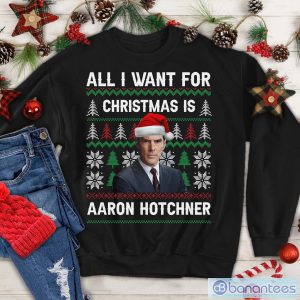 All I Want For Christmas Is Aaron Hotchner Movie Quotes T-shirt Product Photo 1