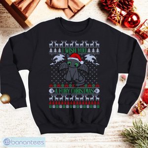 Christmas Xmas Gifts I Wish You A Fury Christmas Ugly Christmas Shirt Product Photo 1