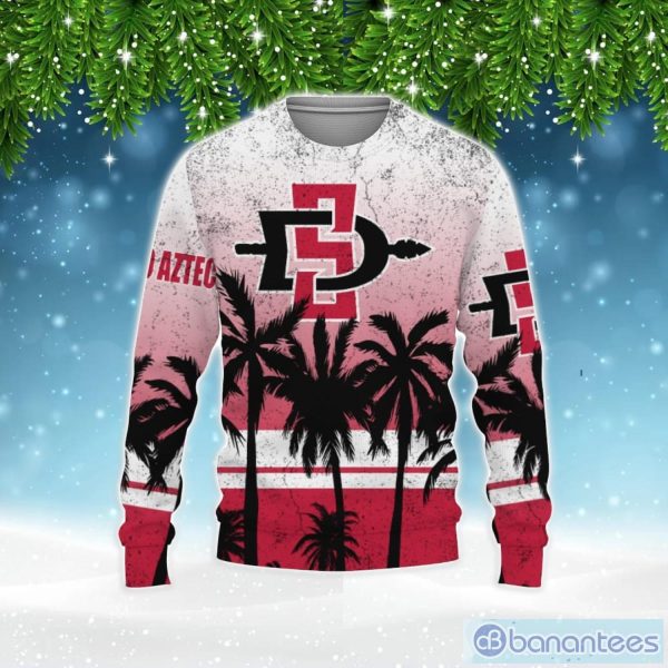 San Diego State Clothing ‘ ‘ Sunset Background Retro Style Champions Basketball 2023 3D Sweater Christmas Holiday Gift Product Photo 1