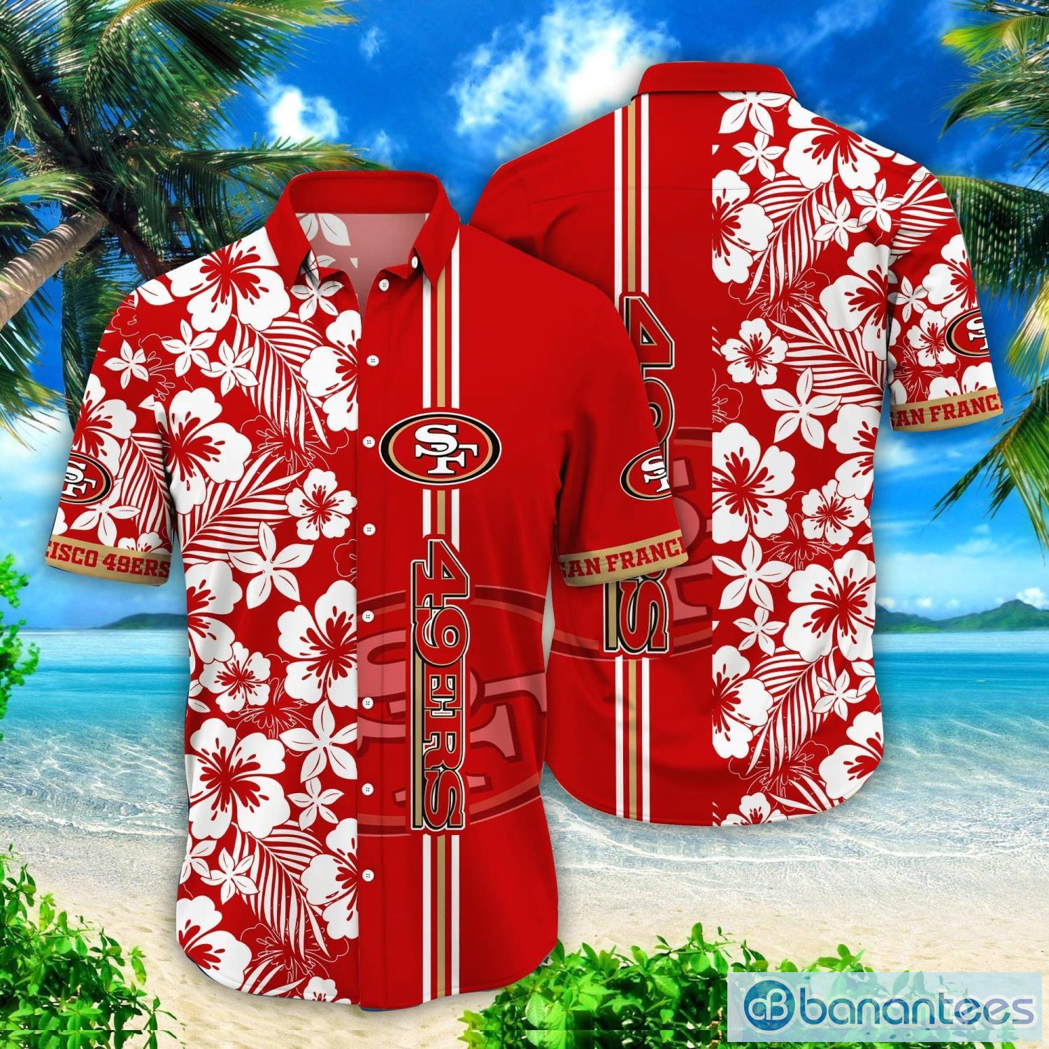 San Francisco 49ers NFL Flower Hawaii Shirt Summer Gift Men And Wwomen  Shirts - Banantees