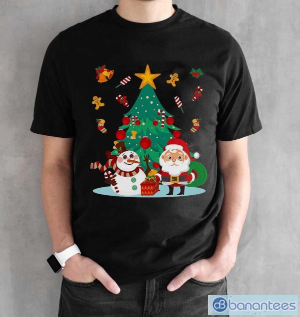 Santa Claus Party T-Shirt - Black Unisex T-Shirt