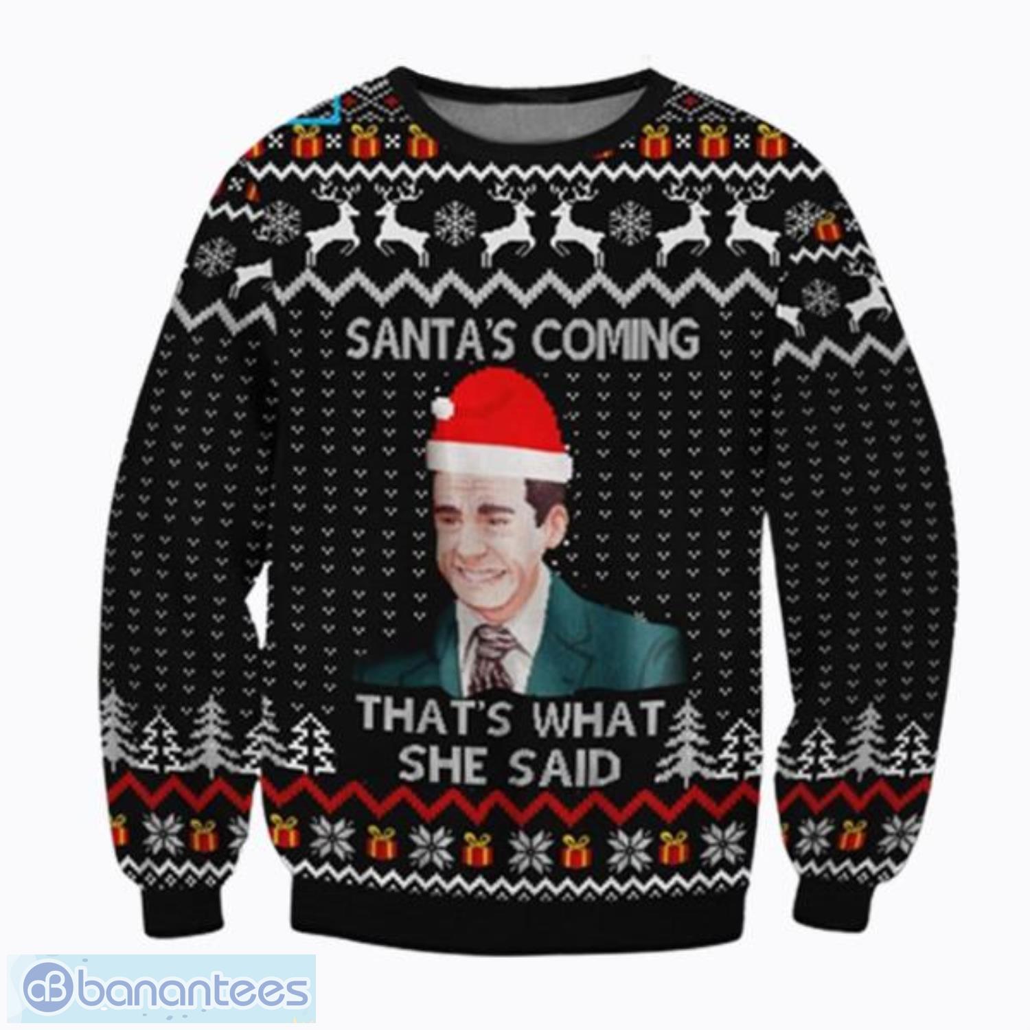 The office 2024 tacky christmas sweater