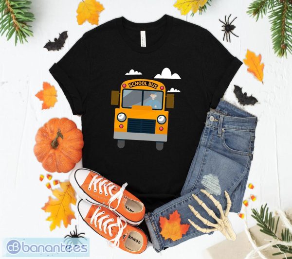 School Bus Costume Shirt Halloween Costume T-Shirt Sweatshirt Hoodie Unisex Halloween Party Gift Product Photo 1