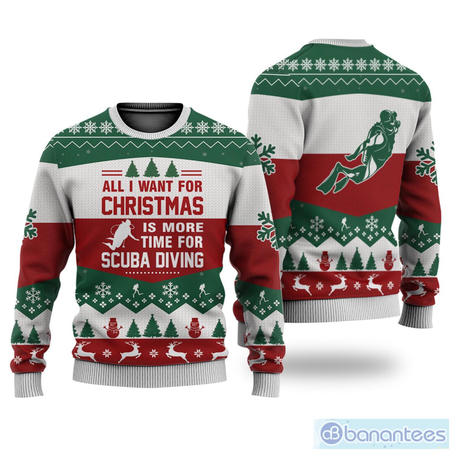 Sushi Lover Ugly Christmas Sweater All Over Printed 3D Sweater Xmas  Christmas Gift - Banantees