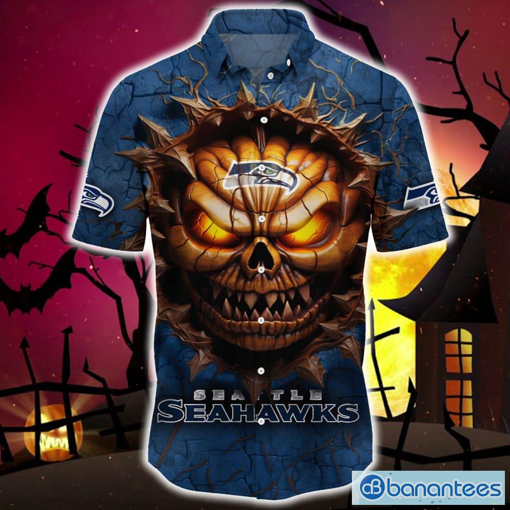 Seattle Seahawks T shirt 3D Halloween Horror For Men And Women -  Freedomdesign