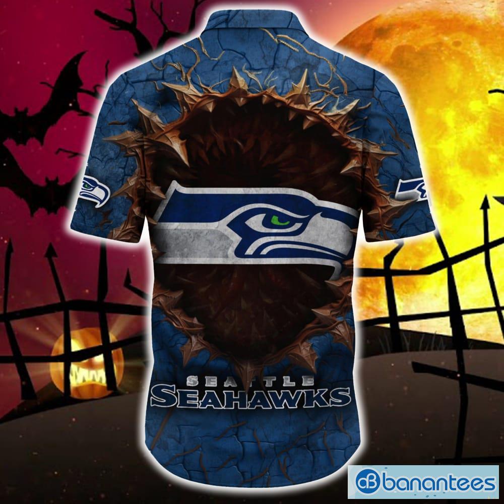 Seattle Seahawks T shirt 3D Halloween Horror For Men And Women -  Freedomdesign