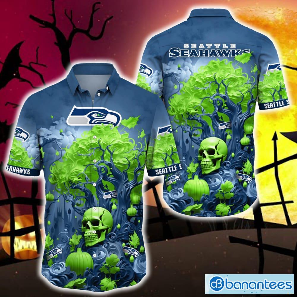 Seattle Seahawks T shirt 3D Halloween Horror For Men And Women -  Freedomdesign