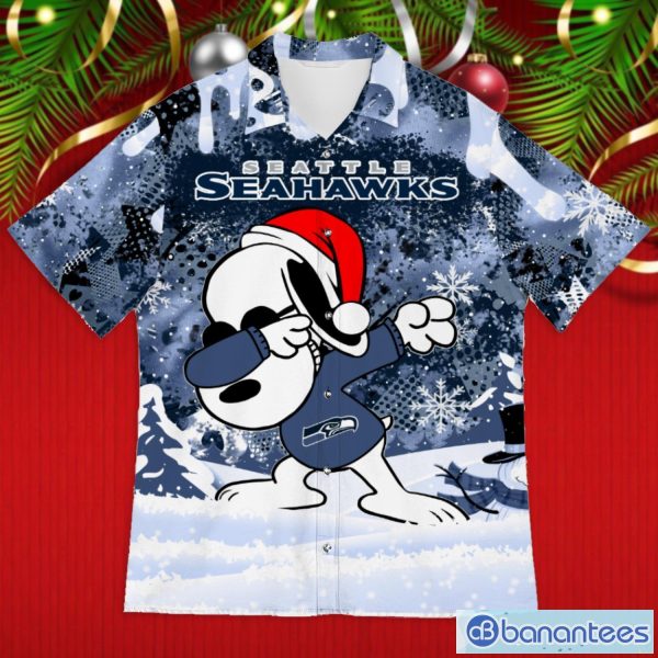 Seattle Seahawks Snoopy Christmas Shirt