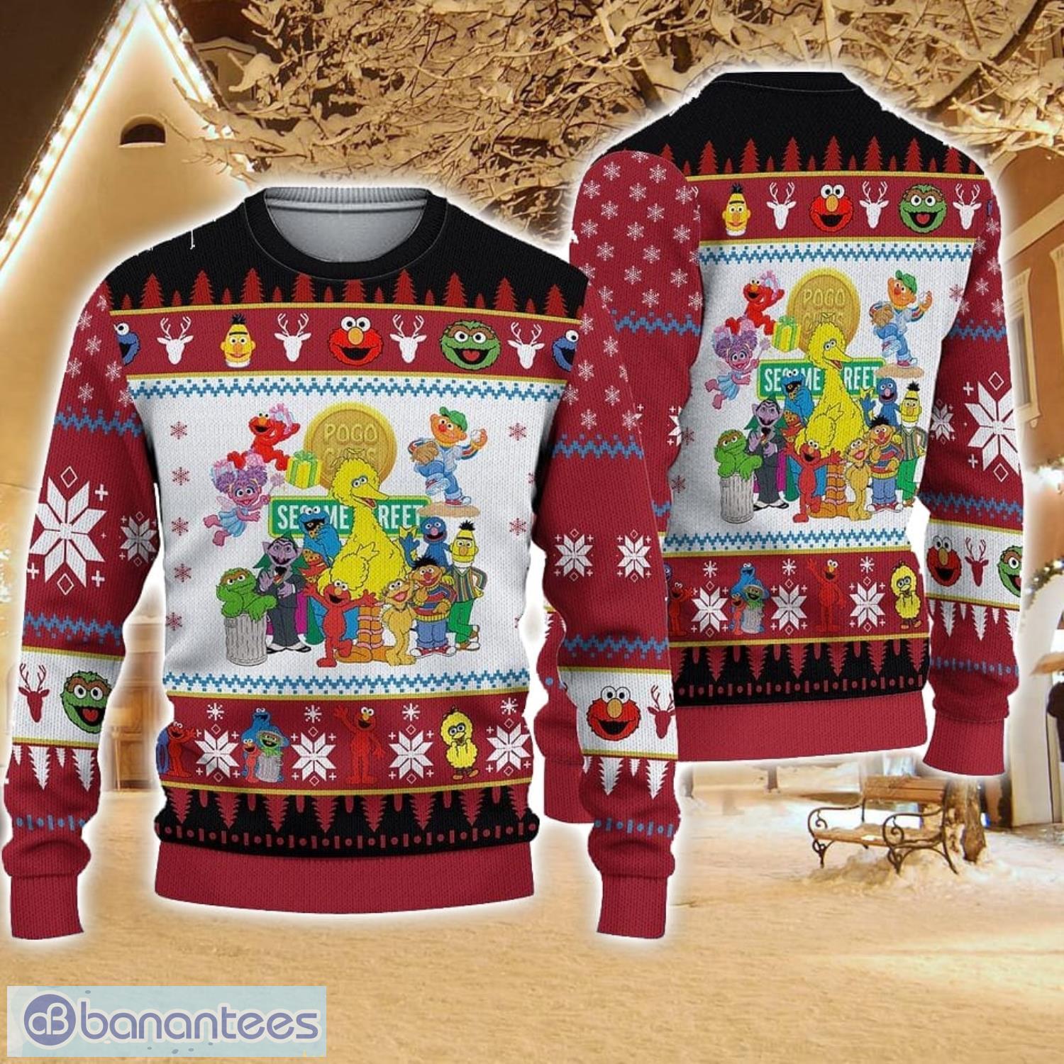 Sesame street shop ugly christmas sweater