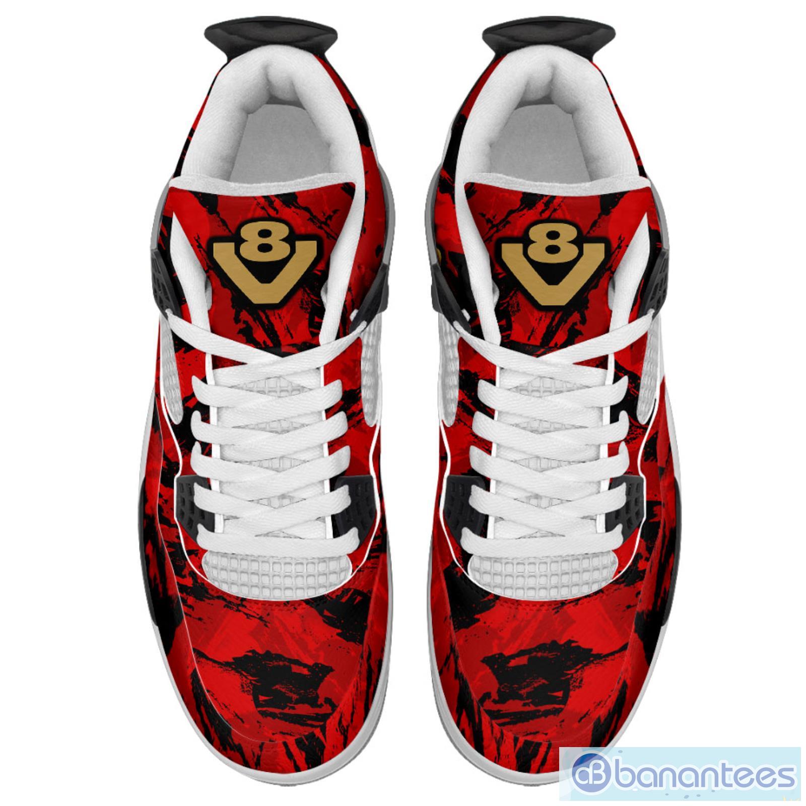 Shelby Air Jordan 4 Shoes Running Sneakers Custom Name For Car Lover Shoes  - Banantees