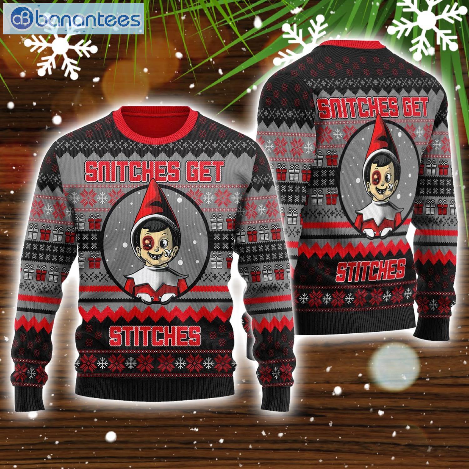 Stitches ugly 2024 christmas sweater