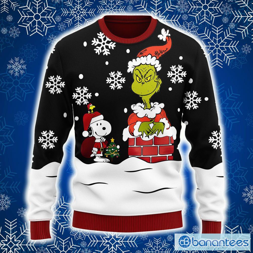 snoopy and grinch ugly sweater new aop gift for men and women christmas image Snoopy And Grinch Ugly Sweater New AOP Gift For Men And Women Christmas - Snoopy And Grinch Ugly Sweater New AOP Gift For Men And Women Christmas