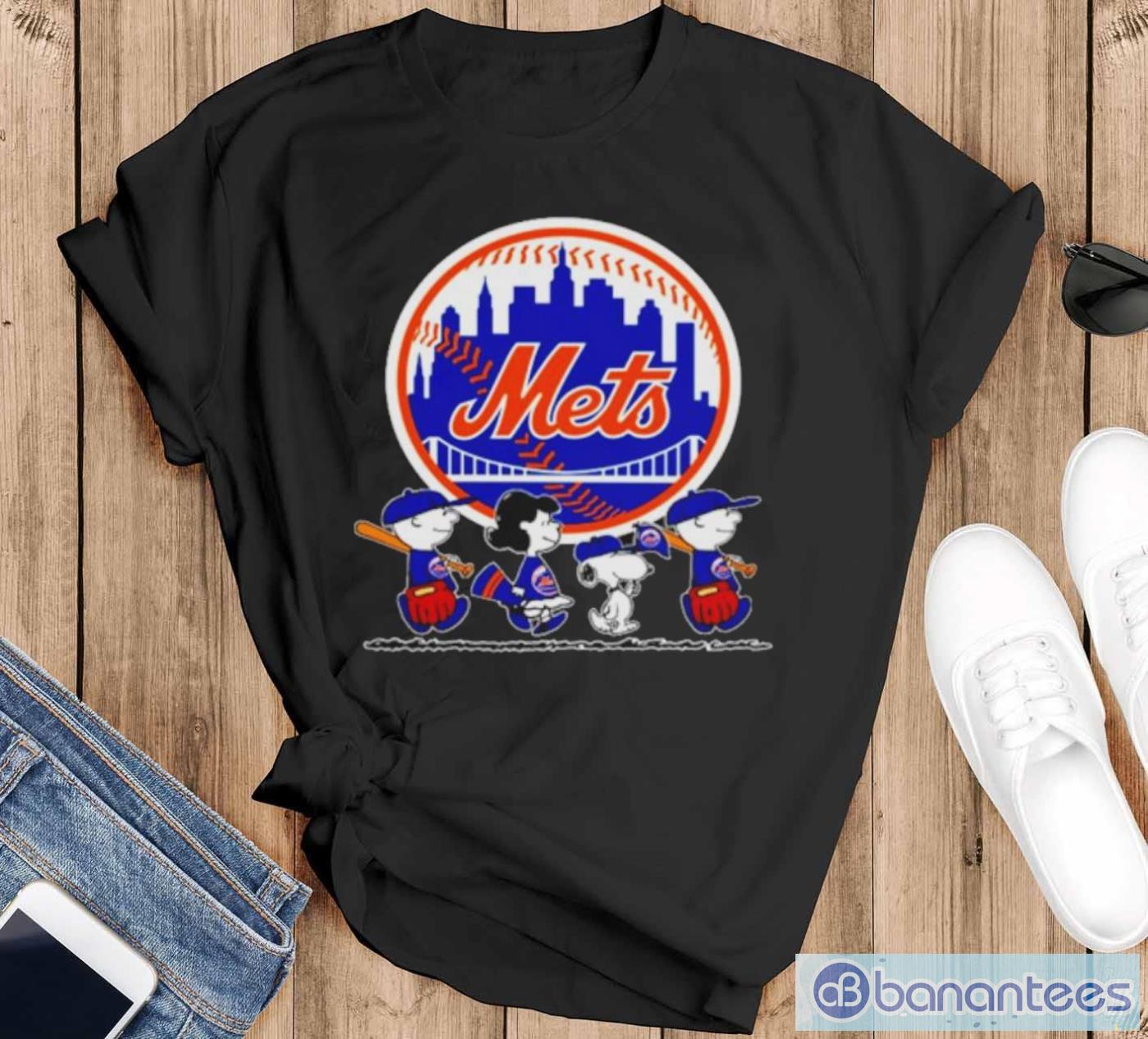 Snoopy And Peanuts New York Mets Shirt - Banantees