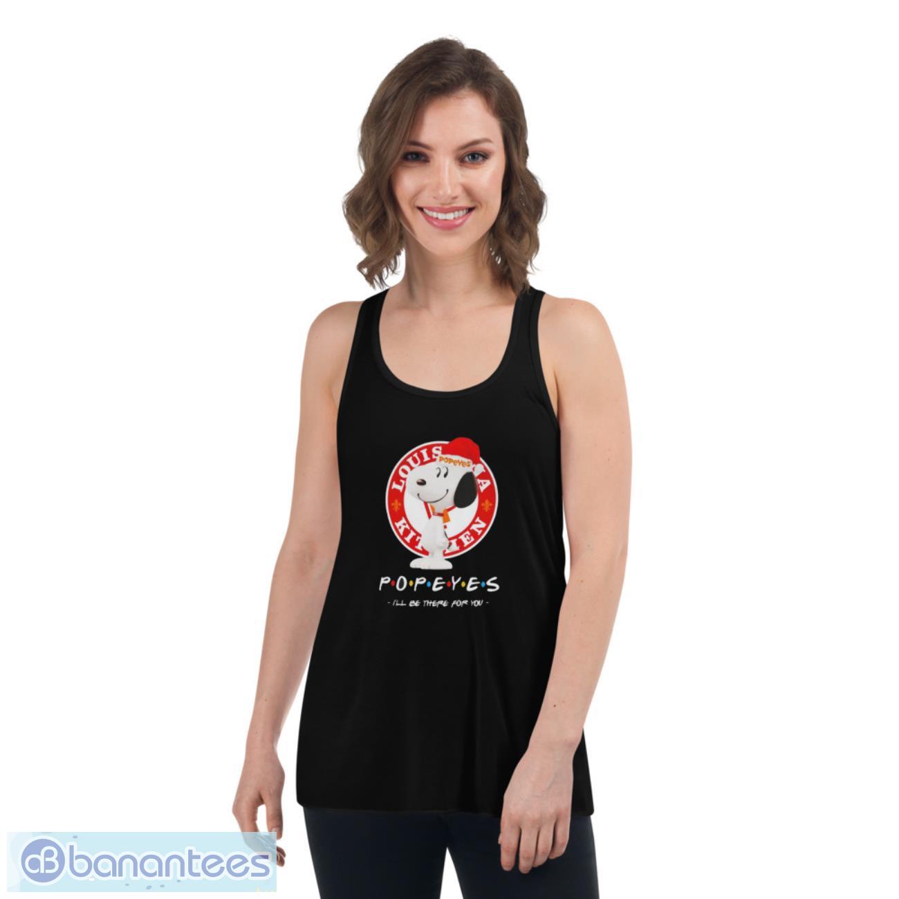snoopy popeyes ill be there for you christmas shirt 3 image Snoopy Popeyes I’ll be there for you Christmas shirt Product Photo