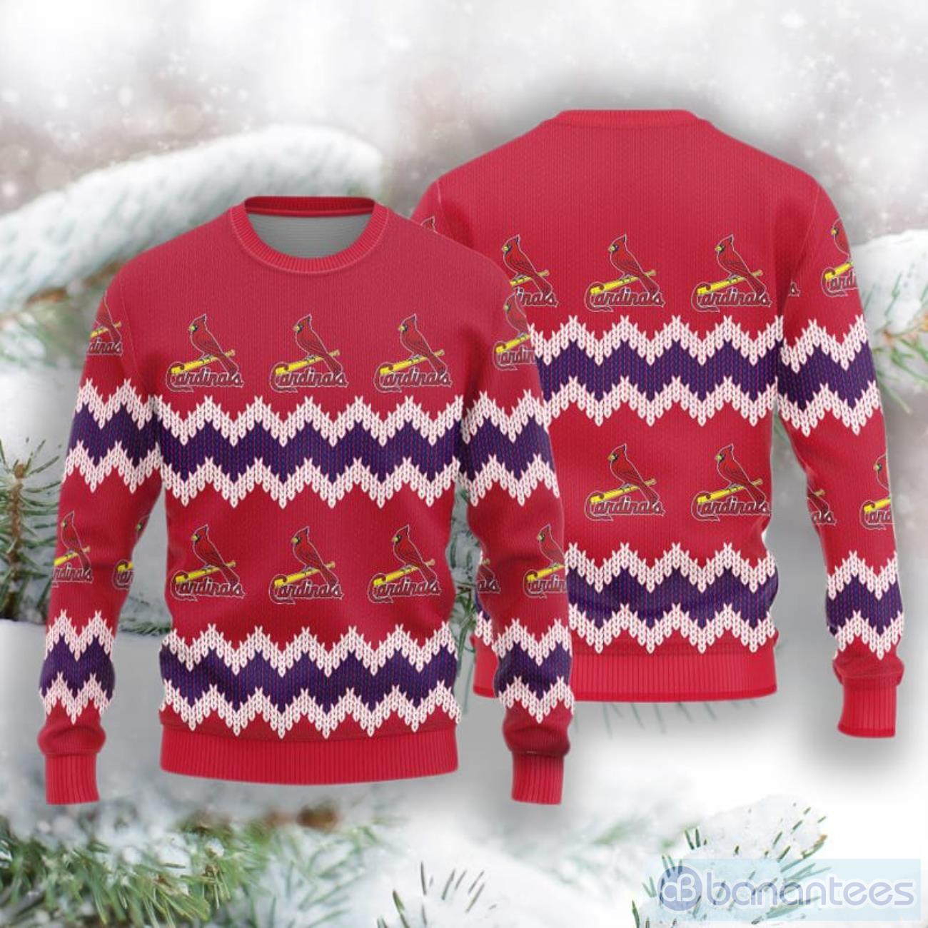 Original st Louis Cardinals Care Winter Warm-Up 2023 Christmas