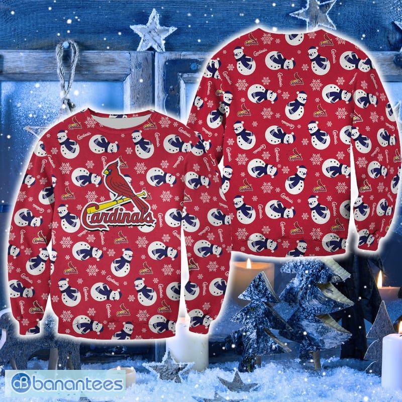 Original st Louis Cardinals Care Winter Warm-Up 2023 Christmas