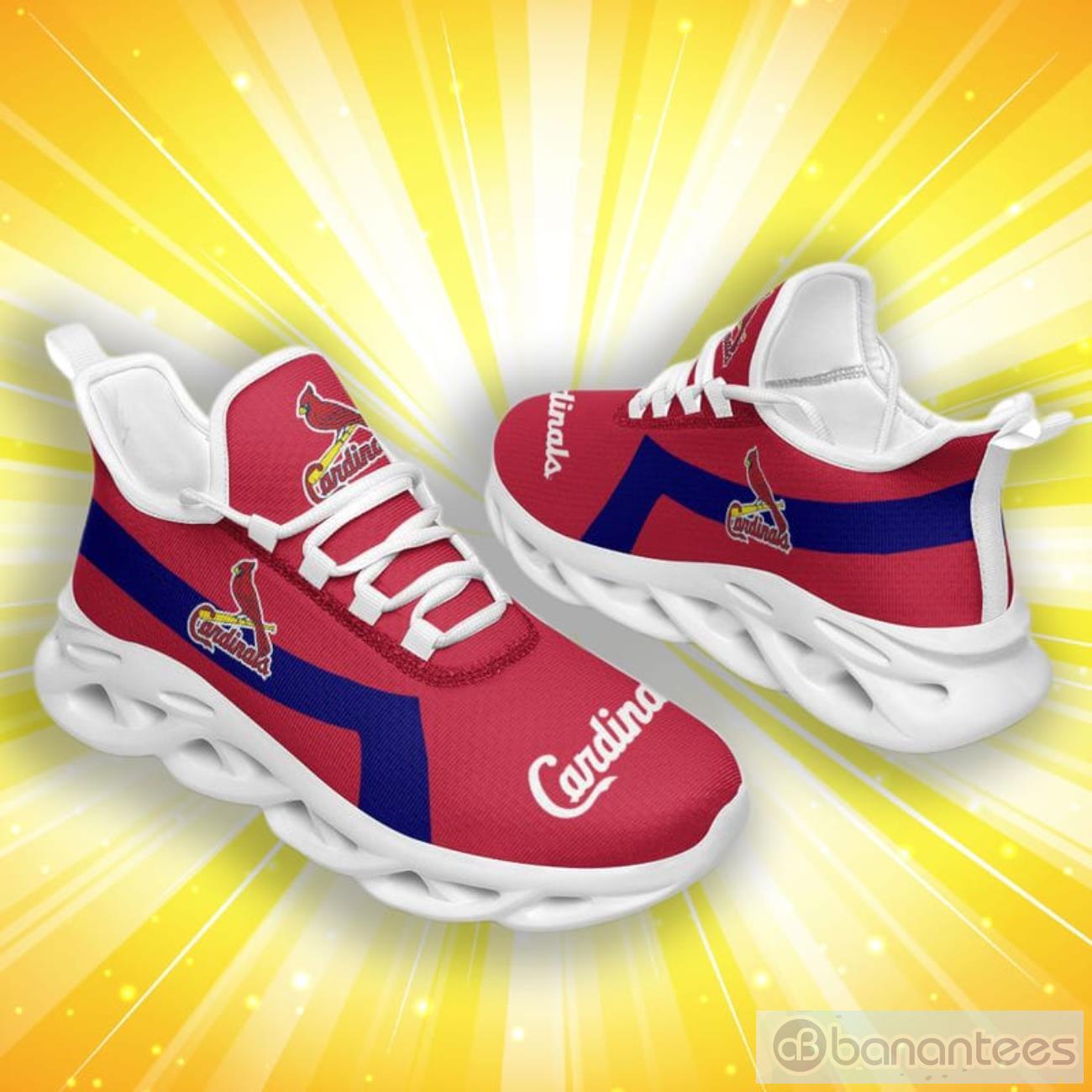 St. Louis Cardinals Classic Pattern Max Soul Shoes Limited Edition