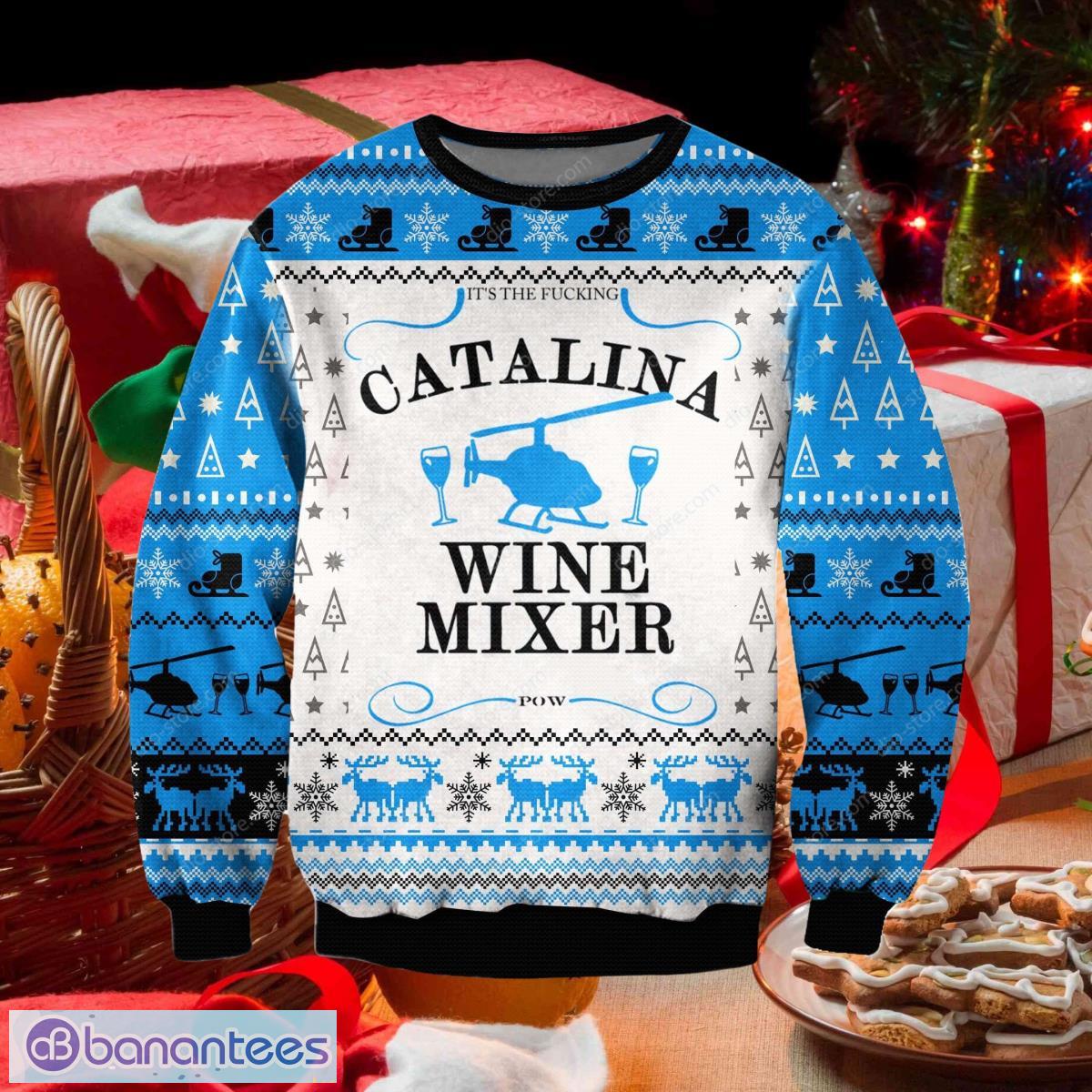 Step Brothers Catalina Wine Mixer 3D All Over Print Ugly Christmas Sweater  Special Gift - Banantees