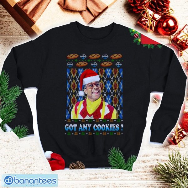 Steve Urkel Got Any Cookies Ugly Shirt T Shirt, Steve Urkel Shirt, Got Any Cookies Christmas Shirt Product Photo 1