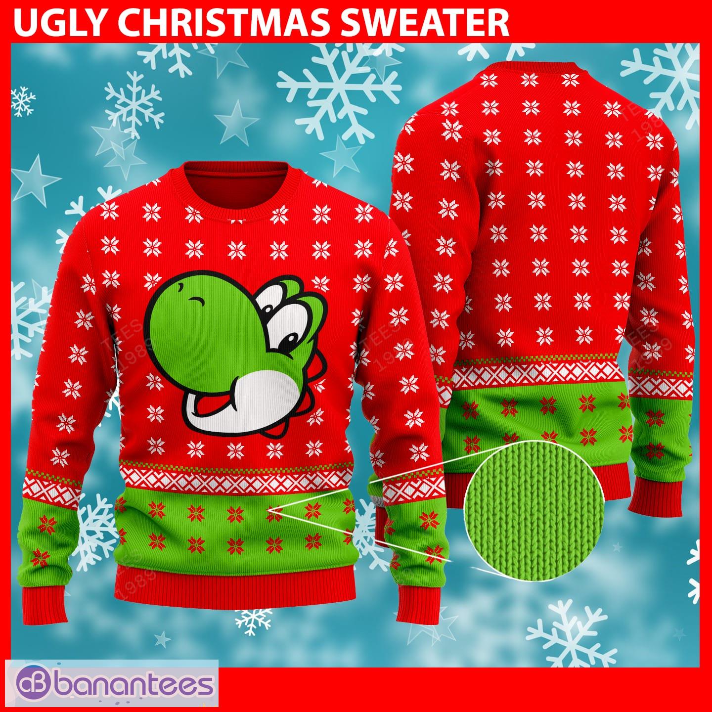 Yoshi ugly 2025 christmas sweater