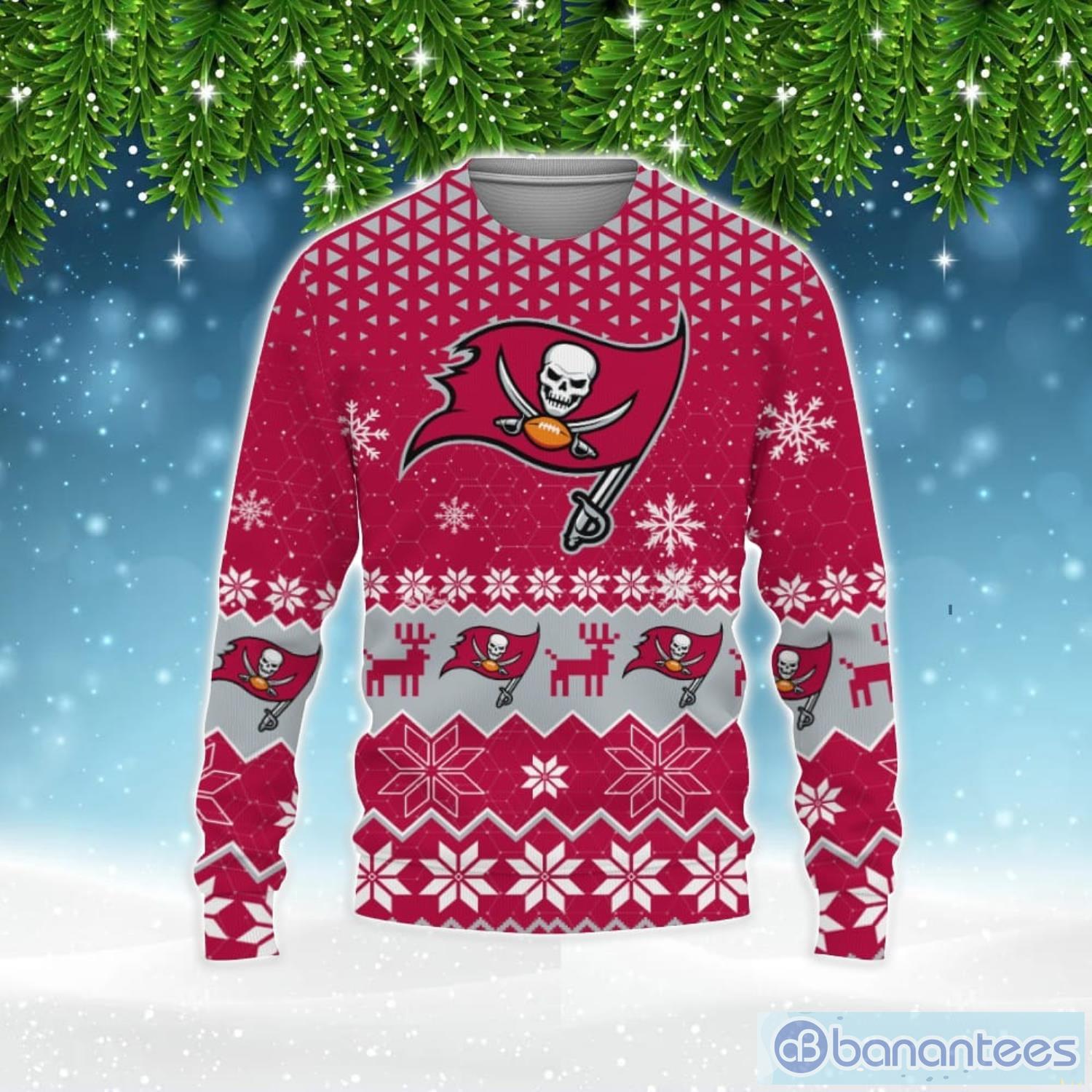 SALE OFF] Nfl Tampa Bay Buccaneers Tree Christmas Ugly Sweater