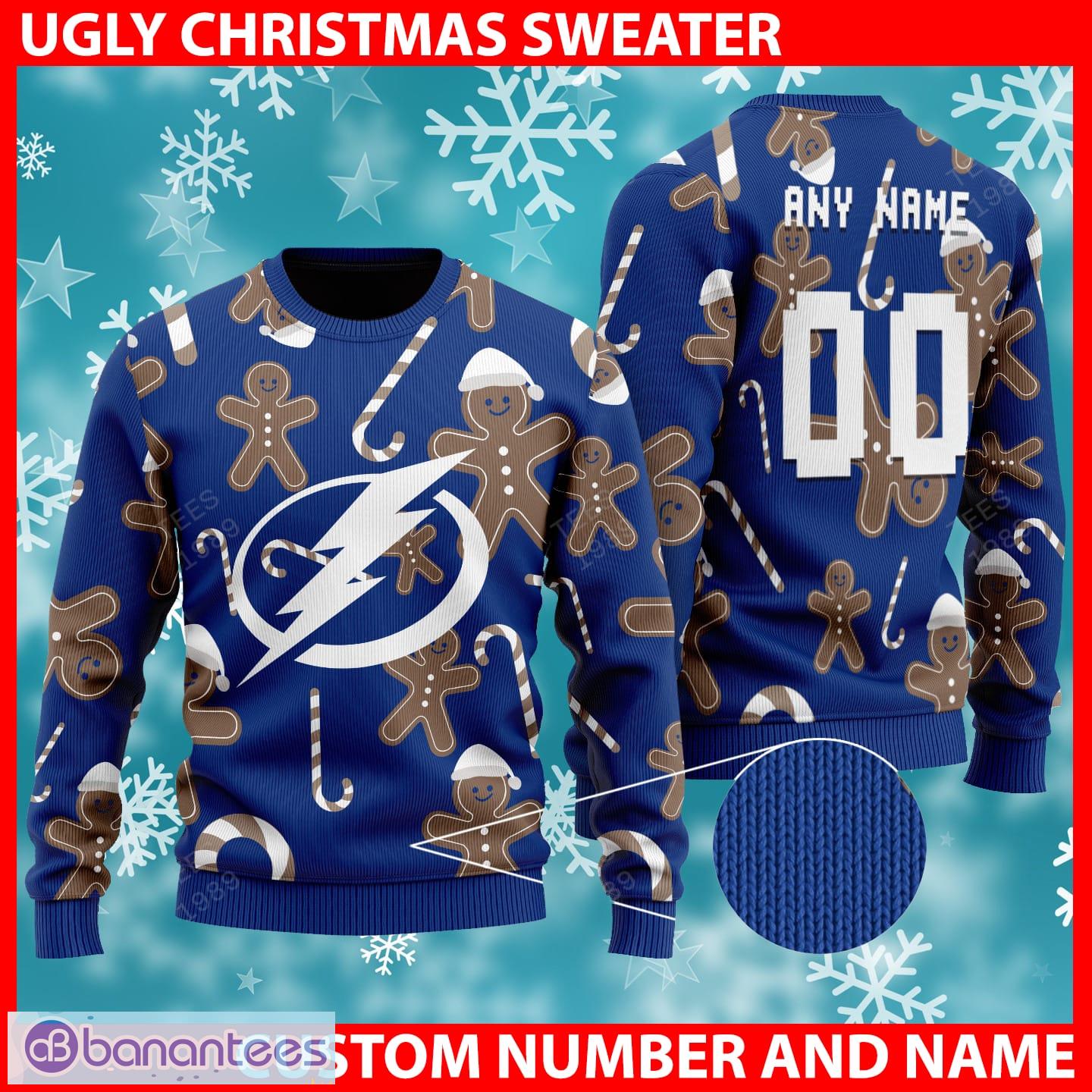 Tampa Bay Buccaneers Basic Pattern Ugly Christmas Sweater - Banantees