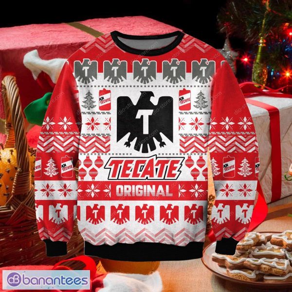 Tecate Beer 3D All Over Print Ugly Christmas Sweater Special Gift For Men Women Product Photo 1