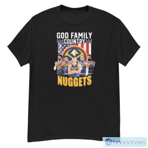 God Family Country Denver Nuggets Signatures Shirt - G500 Men’s Classic T-Shirt