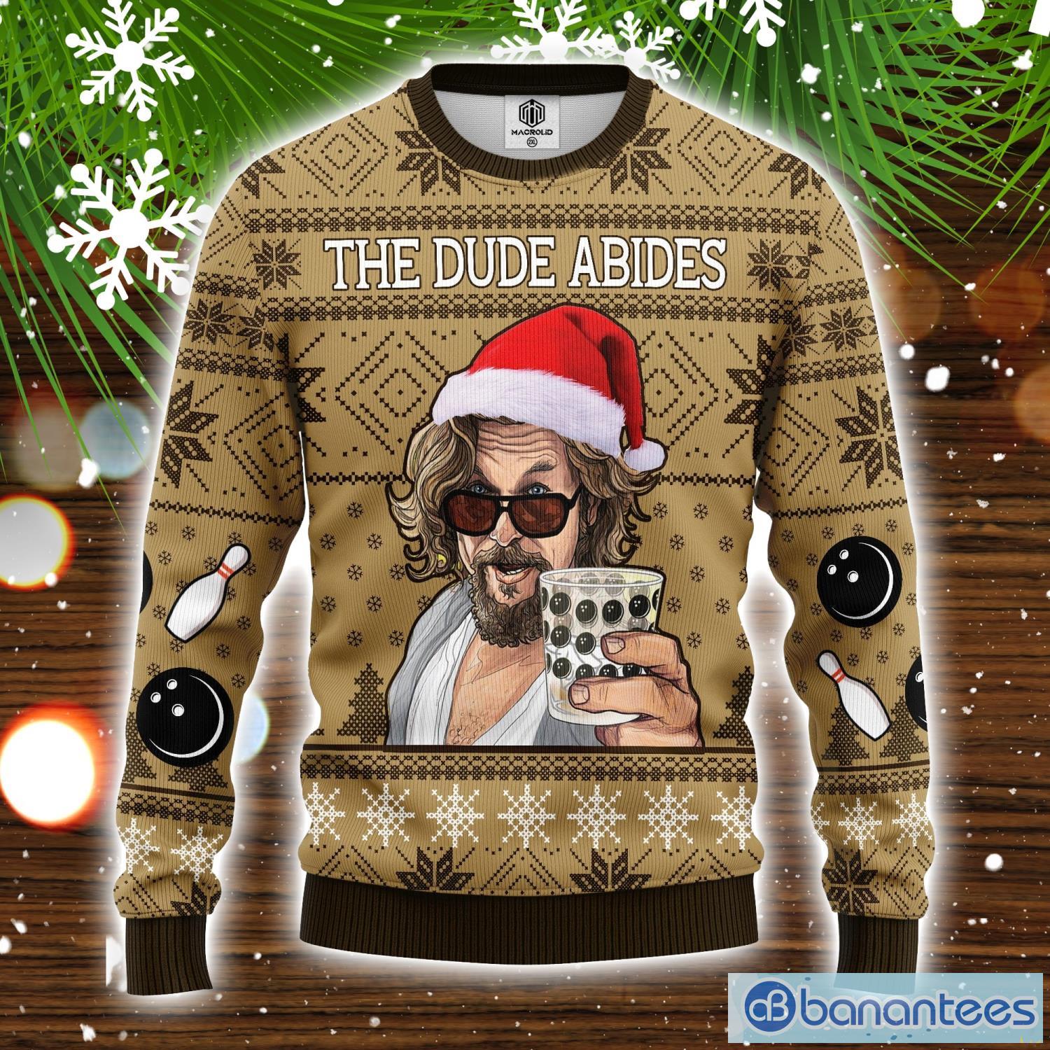 Ugly christmas 2025 sweater big lebowski