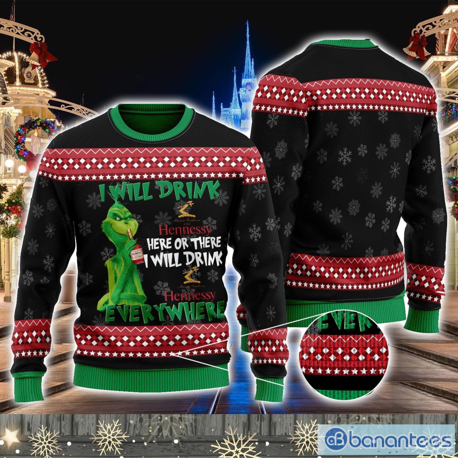 Hennessy ugly hotsell christmas sweater