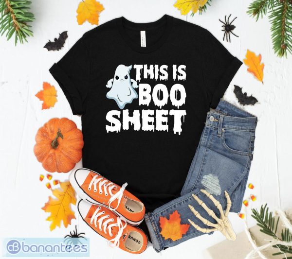 This Is Boo Sheet - Funny Halloween Ghost T-Shirt Sweatshirt Hoodie Unisex Halloween Party Gift Product Photo 1