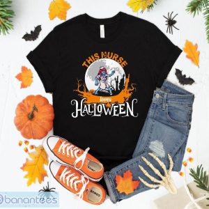 This Nurse Loves Halloween T-Shirt Sweatshirt Hoodie Unisex Halloween Party Gift Registered Nurse Gift Product Photo 1