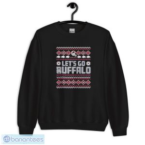Buffalo Bills Let’s Go Buffalo Christmas Ugly Sweatshirt - Unisex Crewneck Sweatshirt