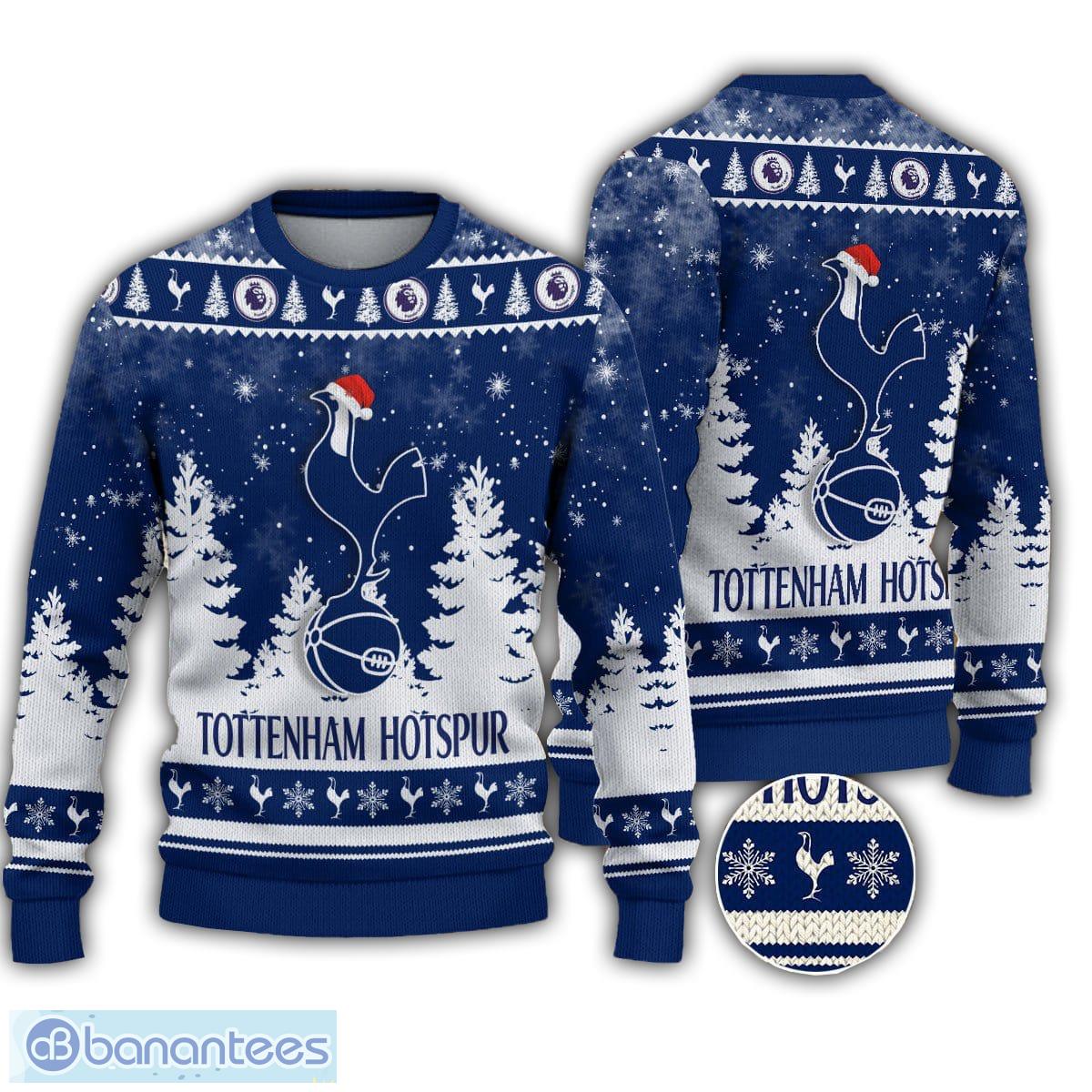 Tottenham Hotspur F.C Cardigan Ugly Sweater 2023 For Holiday 2023