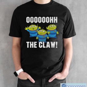 Toy Story Alien The Claw Distressed T Shirt Christmas Gift - Black Unisex T-Shirt
