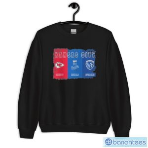 Kansas City Chiefs Royals And Sporting Team Players 2023 Shirt - Unisex Crewneck Sweatshirt