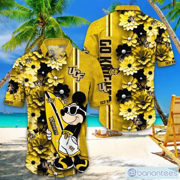 UCF Knights Hawaiian Shirt Mickey Love Surfing Trending Summer Gift Product Photo 1