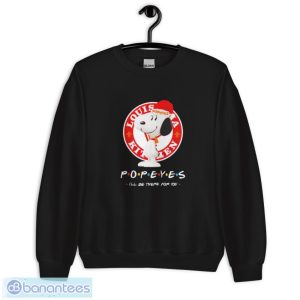 Snoopy Popeyes I’ll be there for you Christmas shirt - Unisex Crewneck Sweatshirt