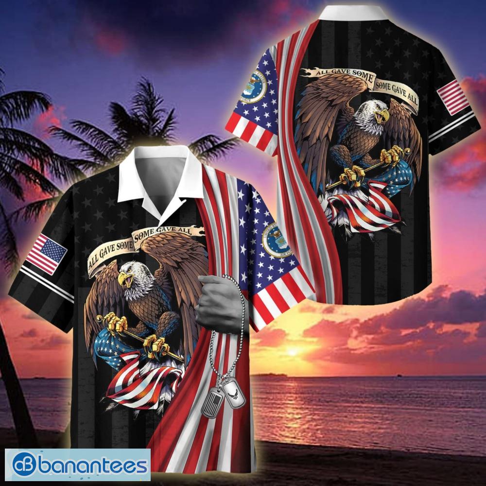 Veteran Eagle Hawaiian Shirt - Trendy Aloha