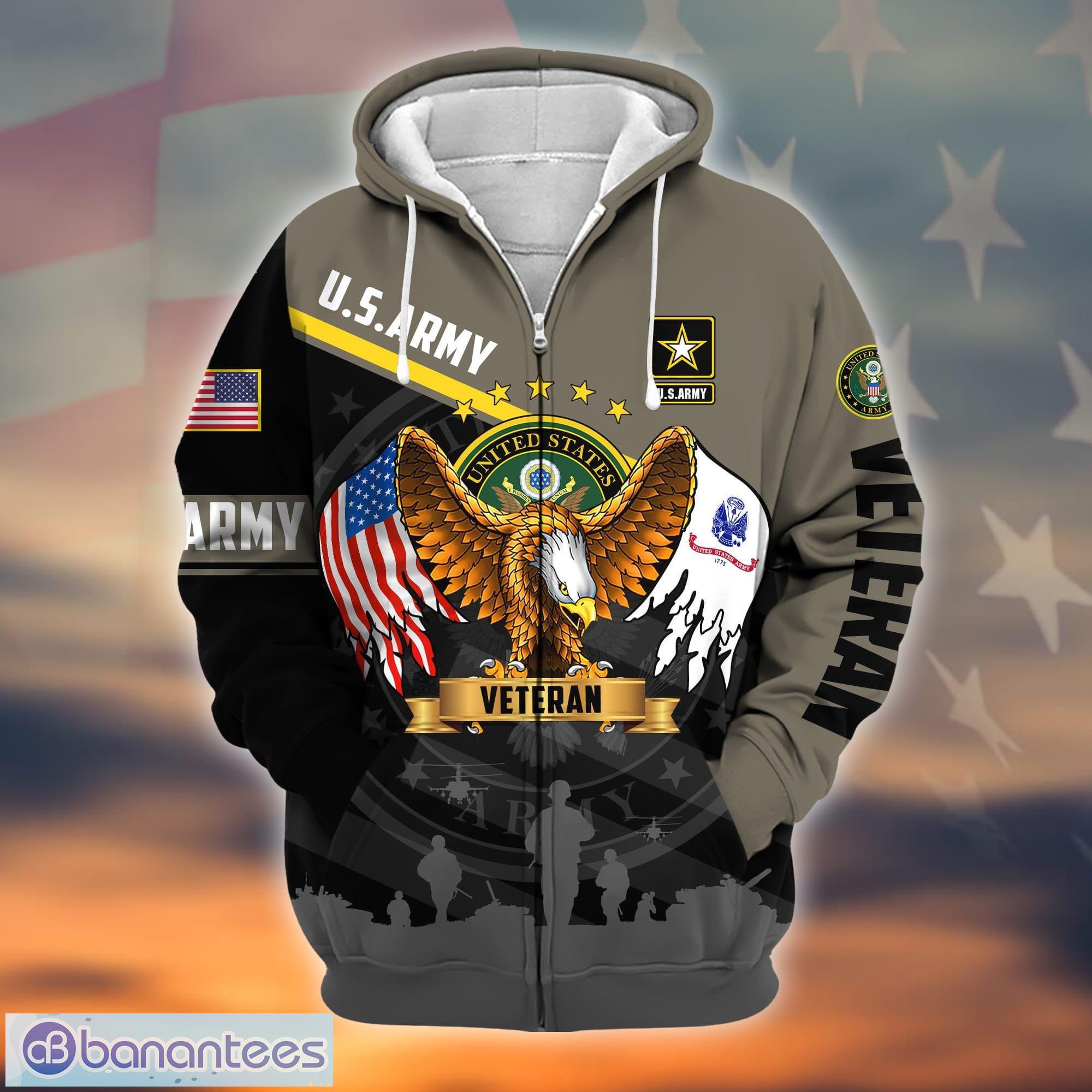 Us army zip up sales hoodie