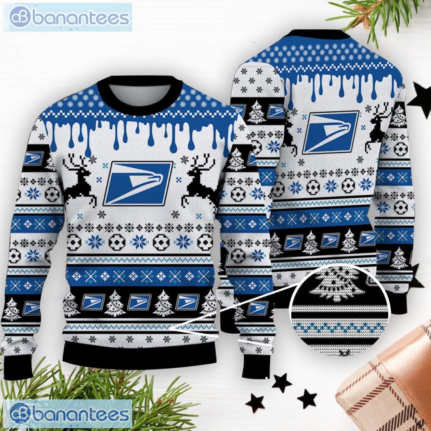 Merry Snow Pattern Funny Cute Milwaukee Bucks Ugly Christmas Sweater New  For Fans Gift Christmas - Banantees