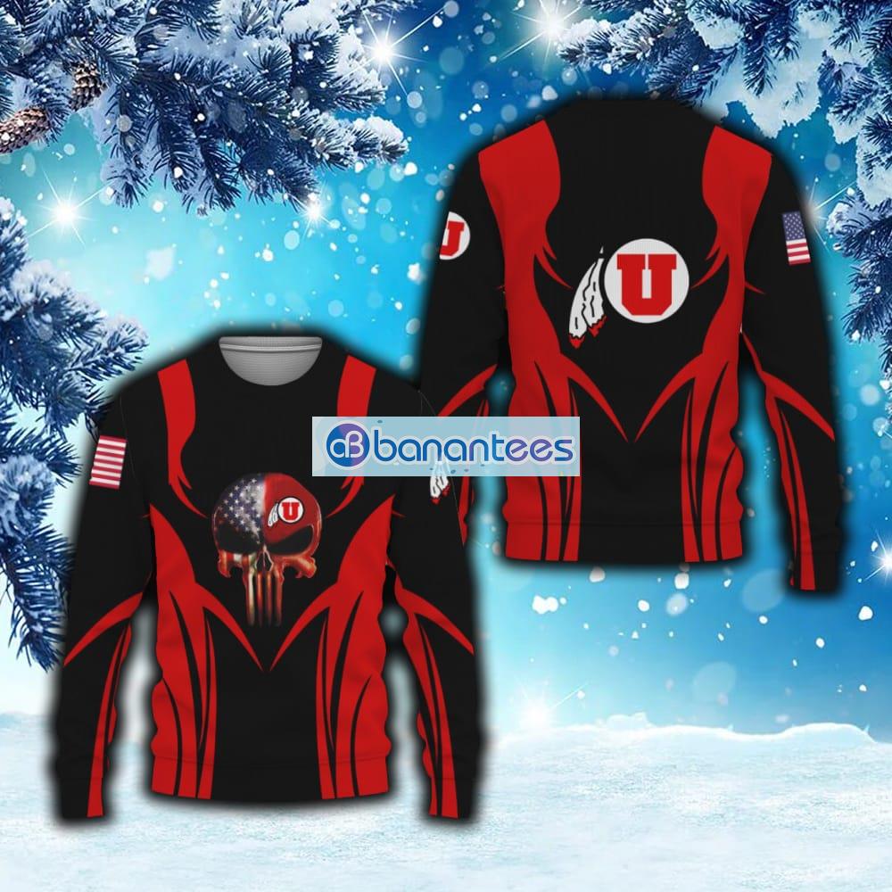 Utah Utes Champion American Football Sport Team Ugly Christmas Sweater Gift For Men And Women - Utah Utes Champion American Football Sport Team Ugly Christmas Sweater Gift For Men And Women