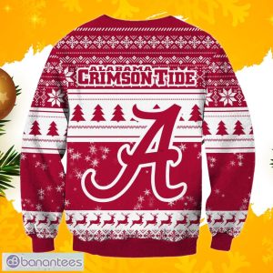 NCAA Alabama Crimson Tide Grinch Christmas Ugly Sweater Product Photo 3